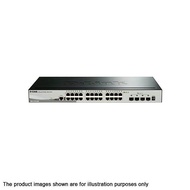 D-Link 28 Port Layer 2 Smart Managed Gigabit PoE Network Switch DGS-1210-28P