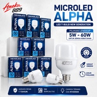 MICROLED ALPHA T-BULB 5W 10W 15W 20W 30W 40W 50W 60W Capsule LED Lamp - SNI BULB