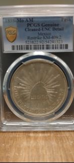 1898年墨西哥銀幣 PCGS 認證