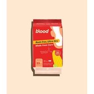 BLOOD SANITARY CORN PAD 33CM {10'S}