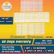 65LB5840.ATS LG 65" LED TV BACKLIGHT(LAMPU TV) LG 65 INCH LED TV BACKLGIHT 65LB5840 65LB5840ATS