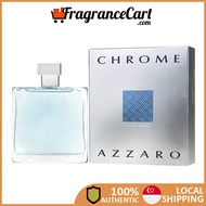 Azzaro Chrome EDT for Men (100ml/200ml/Tester) [Brand New 100% Authentic Perfume FragranceCart] Eau 