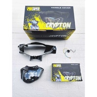 FRONT HANDLE COVER & LED HEAD LAMP PROTAPER CRYPTON PNP LC135 LC V1 LC V2-V7 HANDLE COVER SET KEPALA