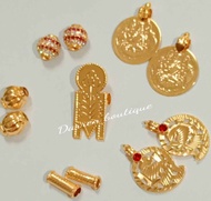 Thennai Maram Thali Set Gold Plated Not 916