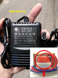 bộ nguồn biến áp 1 chiều DC 12v 1000ma (12v1a) loại tốt