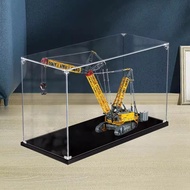 Suitable for Lego 42146 Lebo Hill LR13000 Track Crane Acrylic Display Box Figure Storage Box O