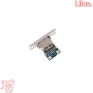 VIOLETLILAC Female Connector Jack, Waterproof Type-C USB Jack, Charging Data Port High-quality 2Pin 