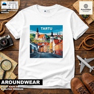 ESTONIA SOUVENIR T-SHIRT 12, WEAR ASEAN COUNTRYTAG, PREMIUM SOUVENIR MATERIAL GIFT