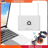 Anifcas 4G LTE CPE Router 2 External Antenna Wireless Home Router LAN 4G SIM Card Router