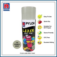 ▥ — ℡ Pylox Lazer Spray Paint Primer Gray PLZ145 400cc Nippon