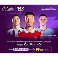 PROMO Paket Liga Inggris Nex Parabola Paket 2701 Nex Parabola