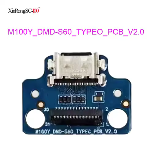 M100Y_DMD-S60_TYPEO_PCB_V2.0 USB Board For Teclast T50 plus T50plus Usb Charging Dock Charge Circuit