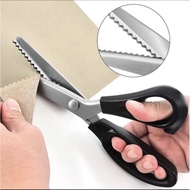 Gunting Kain Zigzag/ Gunting Kain Bergigi/ Gunting Bergerigi/ Zigzag Fabric Scissors/ Shears