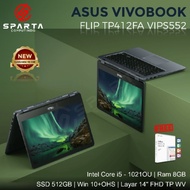 Laptop Asus Vivobook Flip 14 Tp412Fa Core I5-10210U Ram 8 Gb Ssd 512