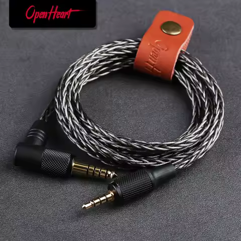 OPENHEART Deepspace 8 Core Silver-copper Alloy Balance Cable For SONY MDR-MV1 Headphone Upgrade Cabl