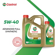 Castrol EDGE 5W-40 (5L) Advanced Full Synthetic Engine Oil API SP ACEA A3/B4 for Petrol and Diesel Vehicles