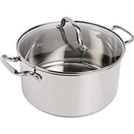 T-fal E75846 Performa Stainless Steel Dishwasher Safe Induction Compatible Dutch Oven Cookware, 5.5-