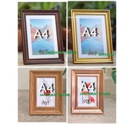 Home Decoration Photo Frame Size A4 8x12 8x10 6x8 A5(14.8x21 cm Or Half A4) With Mirror Back Cover W