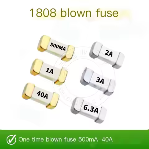 20PCS Blown fuse SMD 1808/2410/6125 1A/2A/3A/4A/5A 125V/250V