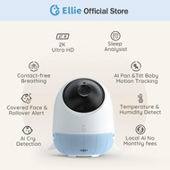Ellie Baby Pro - A.I. Smart Baby Monitor Pro - Blue