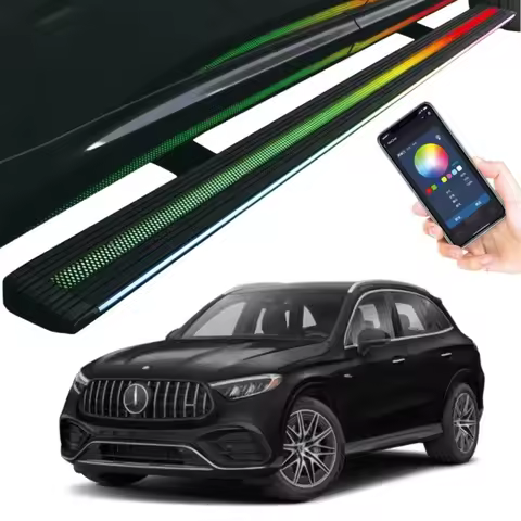 For Mercedes X253 Glc 250 300 Black Electric Power Automatic Foot Running Board Side Step for Glc Co