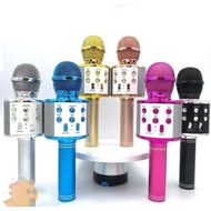 Bluetooth Wireless Microphone WS-858 / Handheld Wireless Karaoke Mic