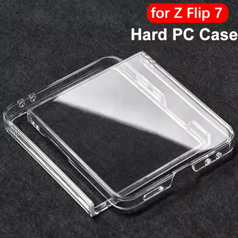Case for Samsung Galaxy Z Flip 7 flip7 5G Protective Phone Bumper Cases Ultra Thin Phone Clear Cover