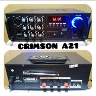 Original Crimson A21 Karaoke Amplifier - Usb - Bluetooth