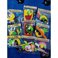 4set Felt Crafty Set (Bookmark, Keychain) DIY