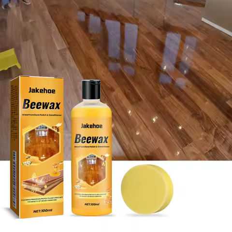 Beewax Wood Floor Cleaner Clean Wooden Floor Desk Product Polish Oil Shine Cleaning Dirt Stain Preve