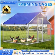 Large Chicken Coop Cage 雞籠 Ayam Sangkar Outdoor Bird Cage Duck Cage Kandang Ayam duck cage 養殖籠