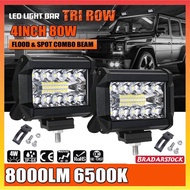 LED SPOTLIGHT 60W 4INCH High Power Beam Spotlight Daylight Worklight Car Kereta Truck Motor Lampu LE