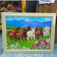 Photo Frame 8 Horse Views Home Decoration Shop Gift Souvenir Retirement Give As Gifts For Various Oc
