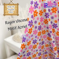 Azriel Pattern Rayon Viscose Fabric