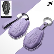 Jetour VT9 Car matching Key Cover custom Jetour VT9 2025 leather car Key Case keychain