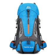 70L กระเป๋าเป้สะพายหลังสําหรับผู้ชายและผู้หญิงเดินป่าเดินป่า ปีนเขากลางแจ้งปีนเขากีฬากระเป๋าเดินทาง