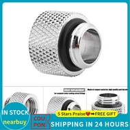 nearbuy 2pcs Screw Seat for Computer Water Cooling G1/4 Male to Female Extender Fitting Adapter 12.5