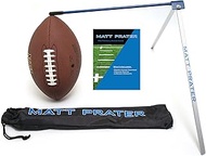 Murray Sporting Goods Matt Prater Premium Football Kicking Tee Holder - Football Training Accessory for Field Goal Kickers - Kicking Tee Storage Bag &amp; Downloadable PDF Included