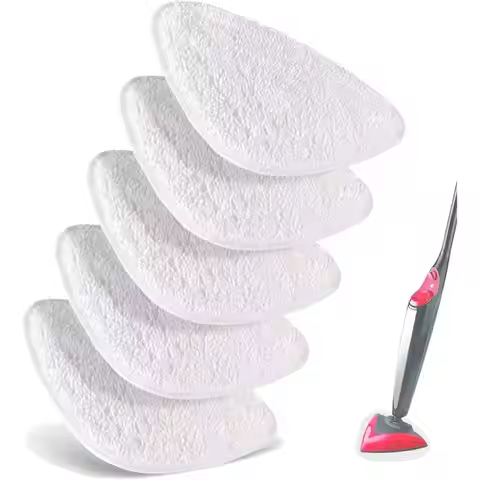 Steam Mop Pads for Vileda Steam Mop Plus, Washable Reusable Microfiber Replacement Refills Compatibl