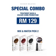 Ecohair Treatment Colour Wash Ready Stock