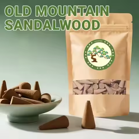 Premium Strong Fragrance Sandalwood Tower Incense, Suitable for Home Use to Create a Lasting Aroma