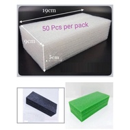 50 Pcs Grayless Flower Sponge/Magic Sponge/dry flower Sponge/Magic Foam/Foam Flower