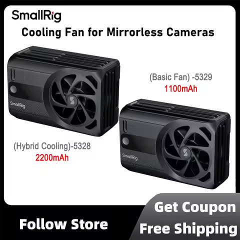 SmallRig Mirrorless Cameras Cooling Fan for Sony A7 IV/A7S III/A7C II/A6700/ ZV-E10 /FX3/FX30 for Ca