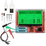 LCR-T10H Transistor Tester Multimeter TFT Display Auto Measurement 3.7V Lithium Battery 25pF-100mF 0