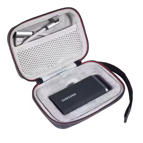 ZOPRORE Hard EVA Travel Bag Carrying Case for Samsung T5 EVO Portable SSD 2TB 4TB 8TB USB 3.2 Gen 1