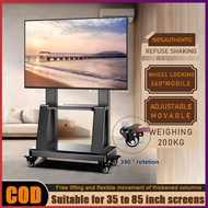 Support 32-85 Inch Screen Movable Vertical TV Stand Adjustable Tv Rack Universal Bracket Removable