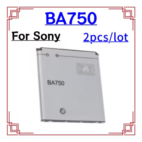 Sony Ericsson Xperia Battery 2pcs/lot High Capacity BA750 Battery For Sony Ericsson Xperia Acro Arc 