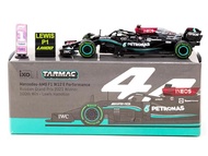 Tarmac Works AMG F1 W12 E Performance #44 Lewis Hamilton Winner Formula One F1 Russian GP (2021) "10