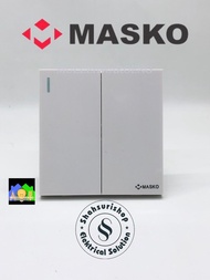 SAKLAR SERI DOUBLE AUSTIN MASKO A612 MINIMALIS PREMIUM QUALITY