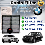 CABIN FILTER BMW X5 (E70 F15) X5 M (F85) X6 (E71 E72 F16) X6 M (F86) (64119248294)